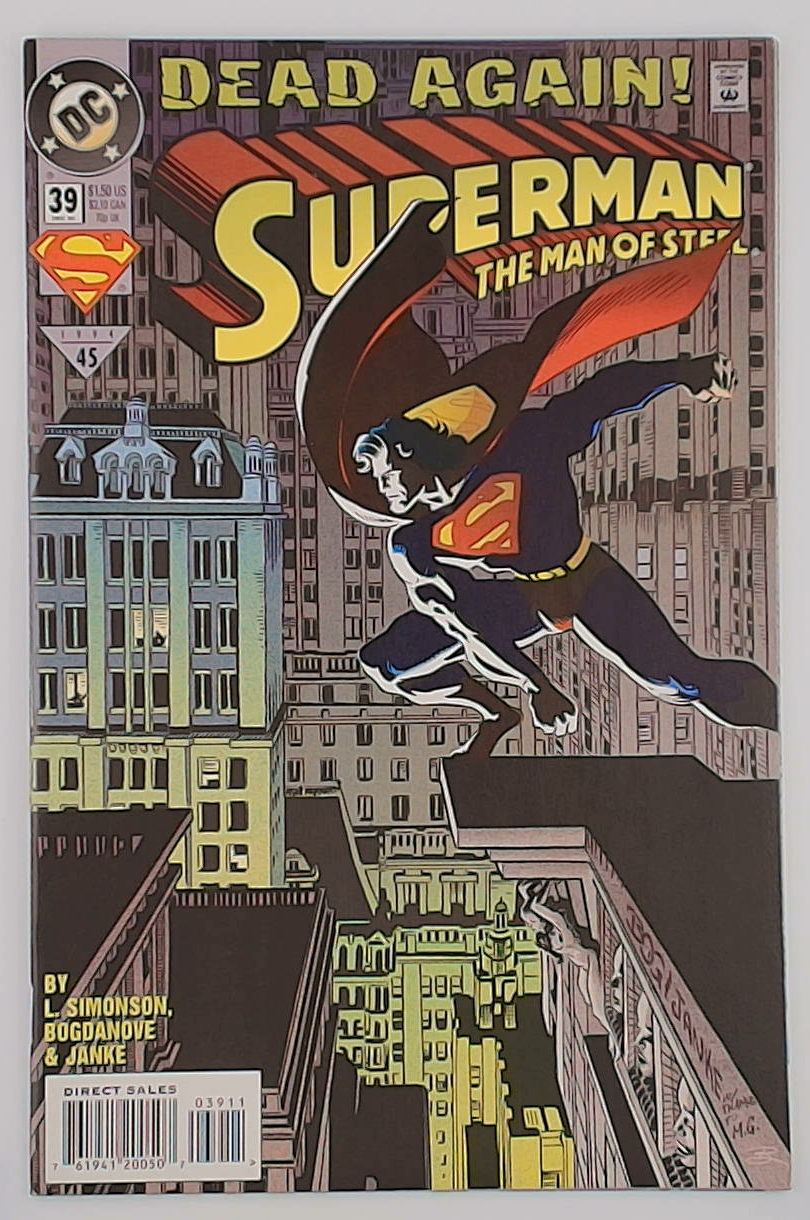 Superman: The Man of Steel #39A