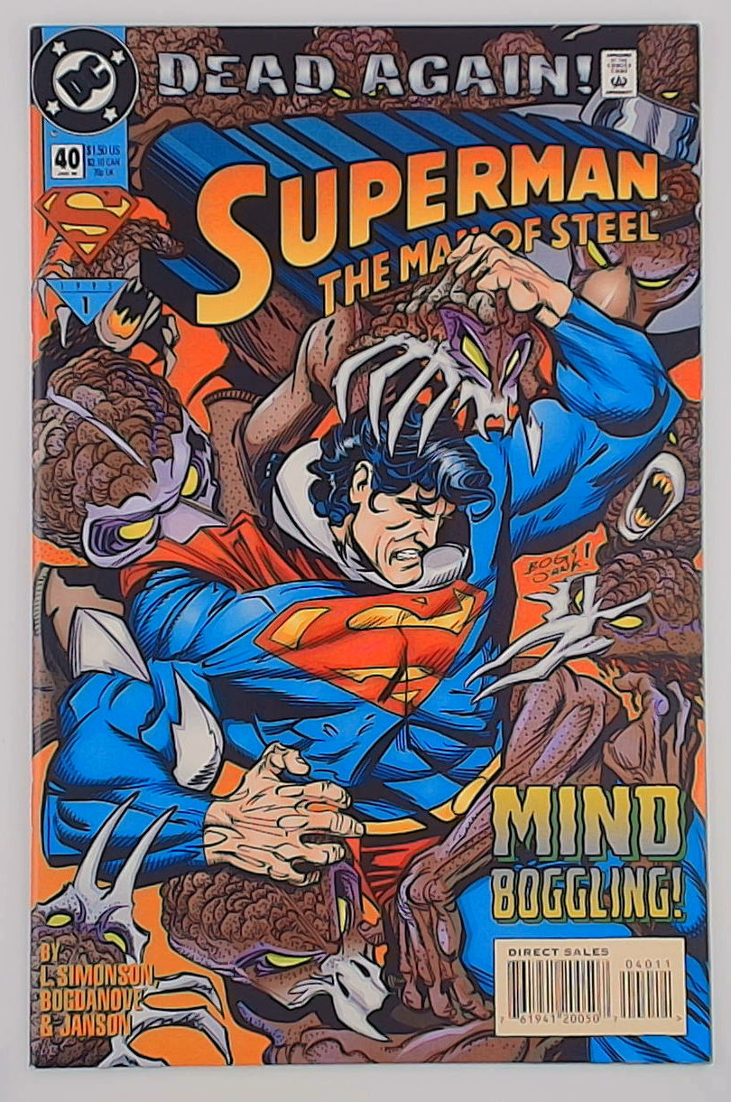 Superman: The Man of Steel #40A