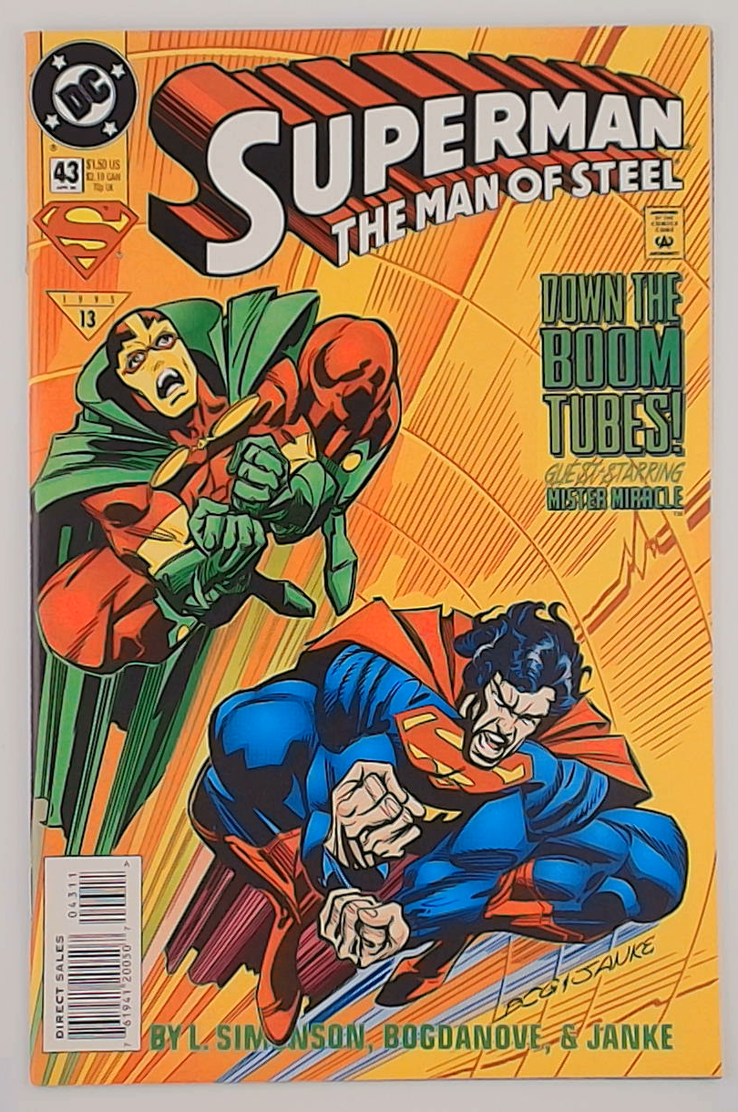 Superman: The Man of Steel #43A