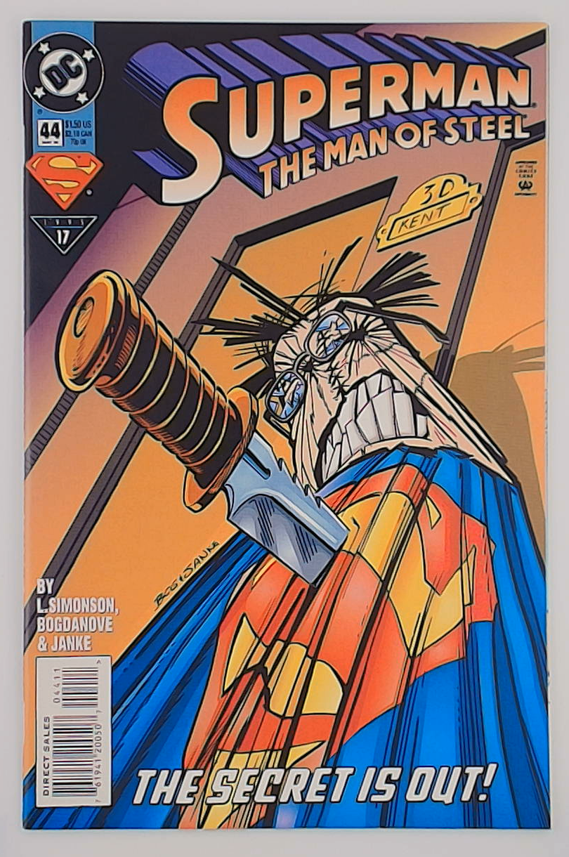 Superman: The Man of Steel #44A