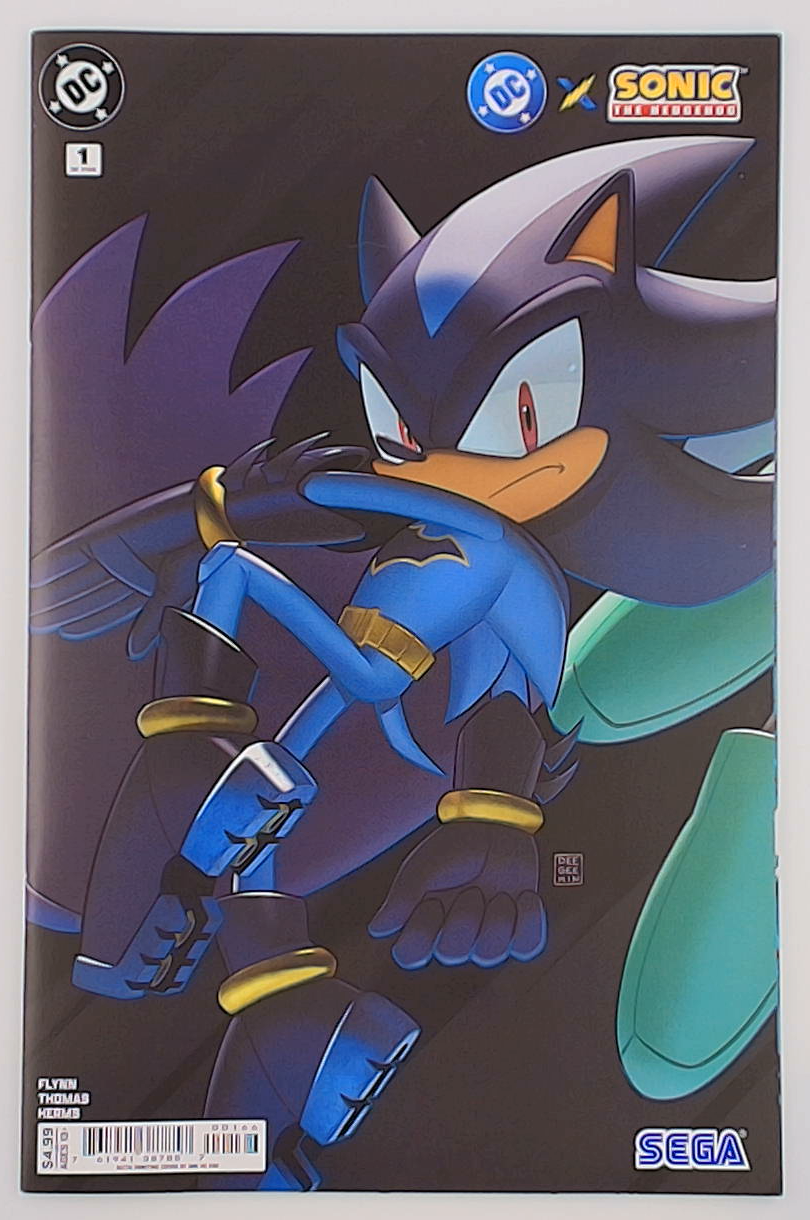 DC X Sonic The Hedgehog #1J 6th Printing