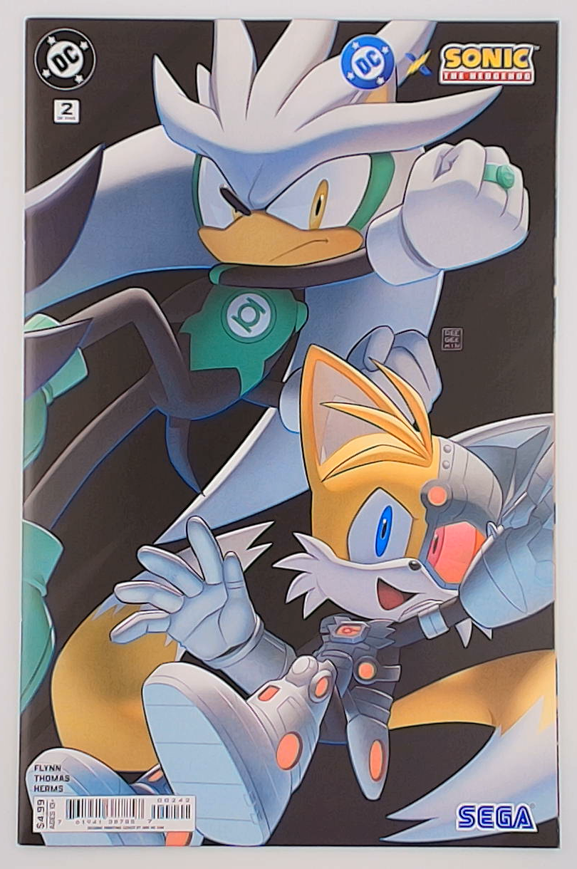 DC X Sonic The Hedgehog #2C 2nd Printing