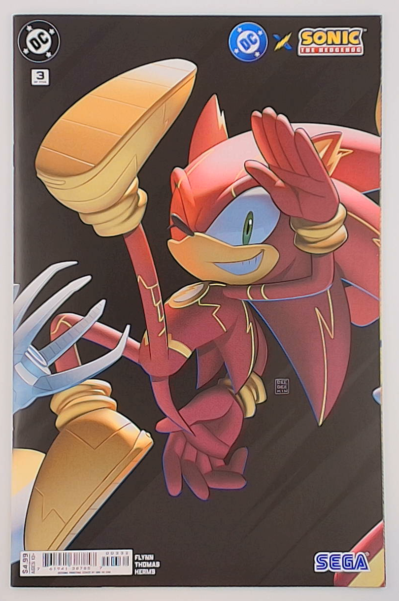 DC X Sonic The Hedgehog #3C 2nd Printing