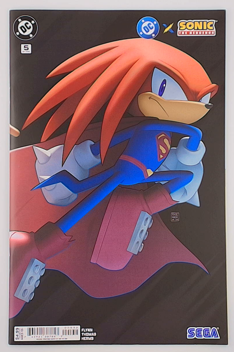 DC X Sonic The Hedgehog #5C 2nd Printing
