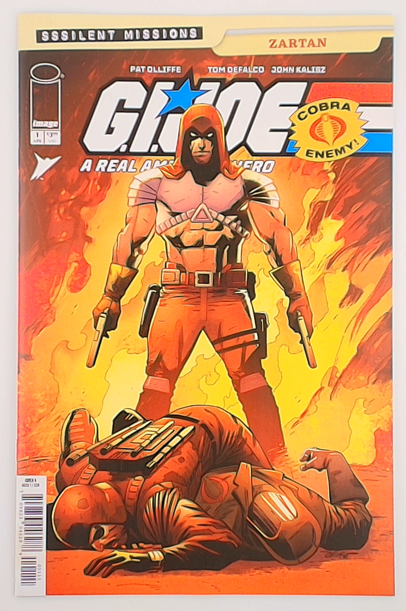 G.I. Joe: A Real American Hero - Sssilent Missions: Zartan #1A