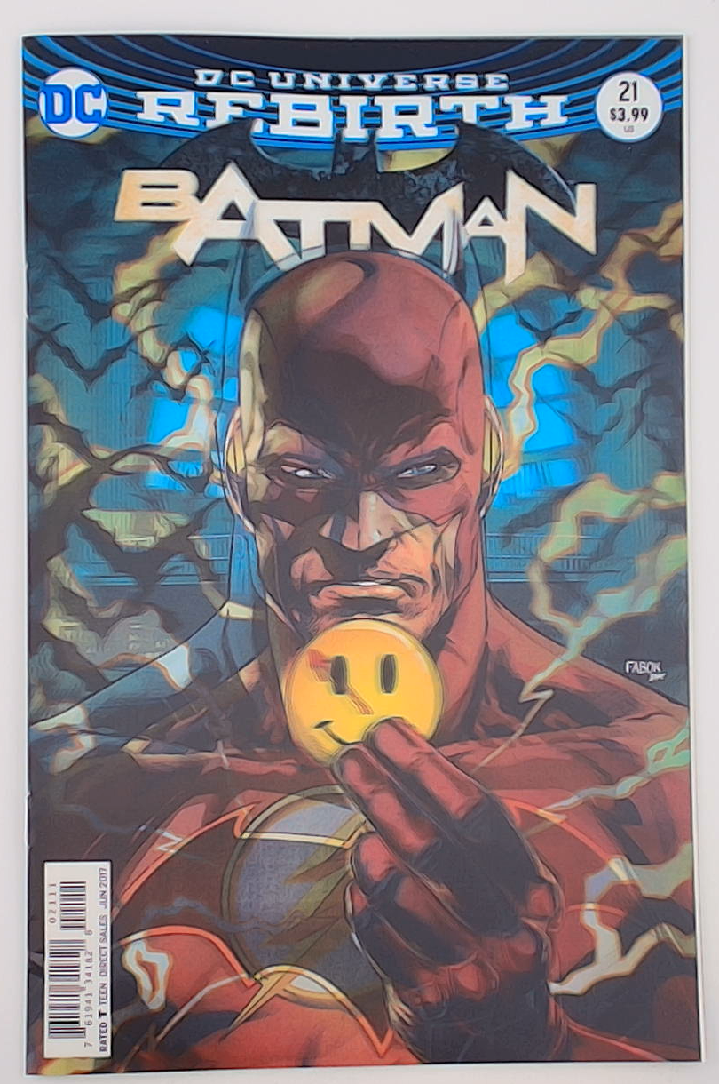 Batman v.03 #21A Lenticular