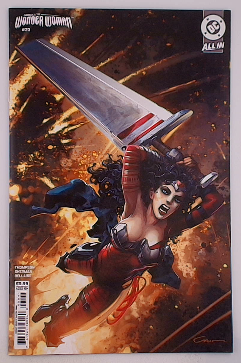 Absolute Wonder Woman #20D Clayton Crain