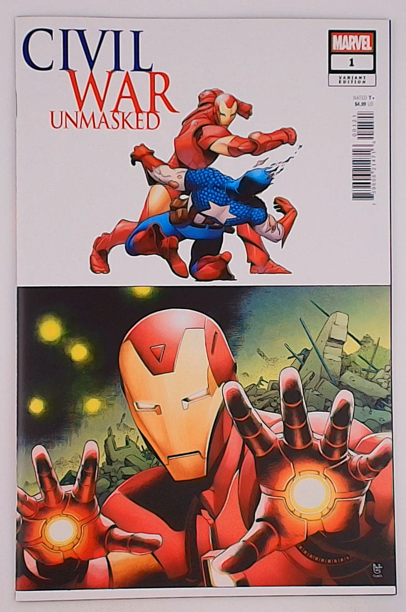 Civil War: Unmasked #1B Paulo Siqueira