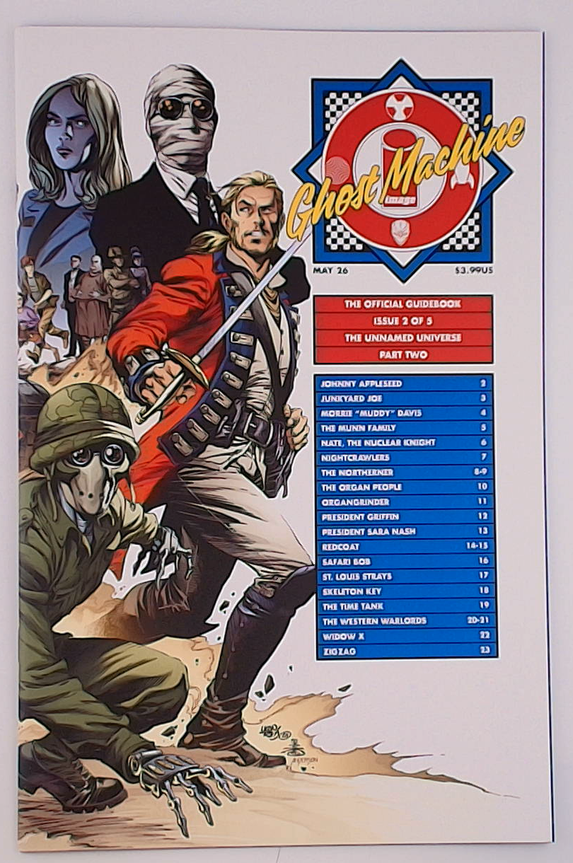 Ghost Machine: The Official Guidebook #2C Ivan Reis