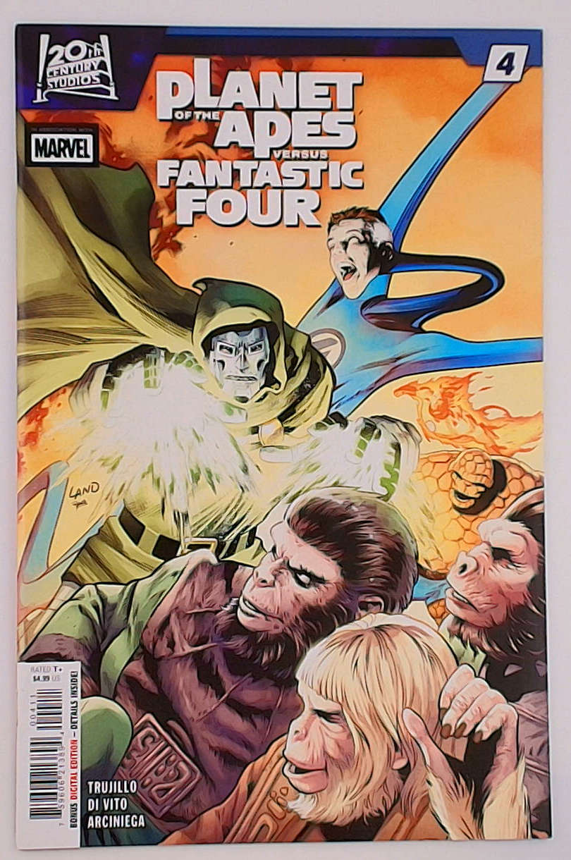Planet of the Apes vs. Fantastic Four #4A