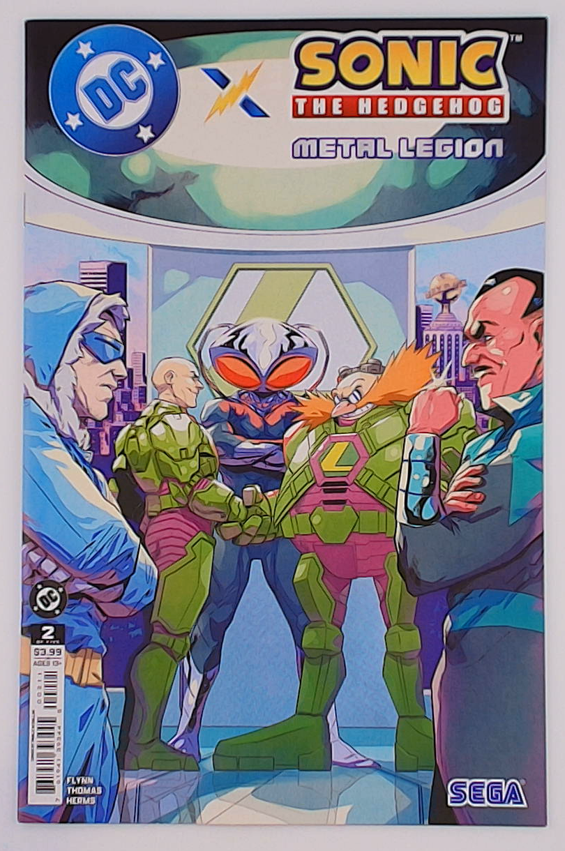 DC x Sonic the Hedgehog: The Metal Legion #2A