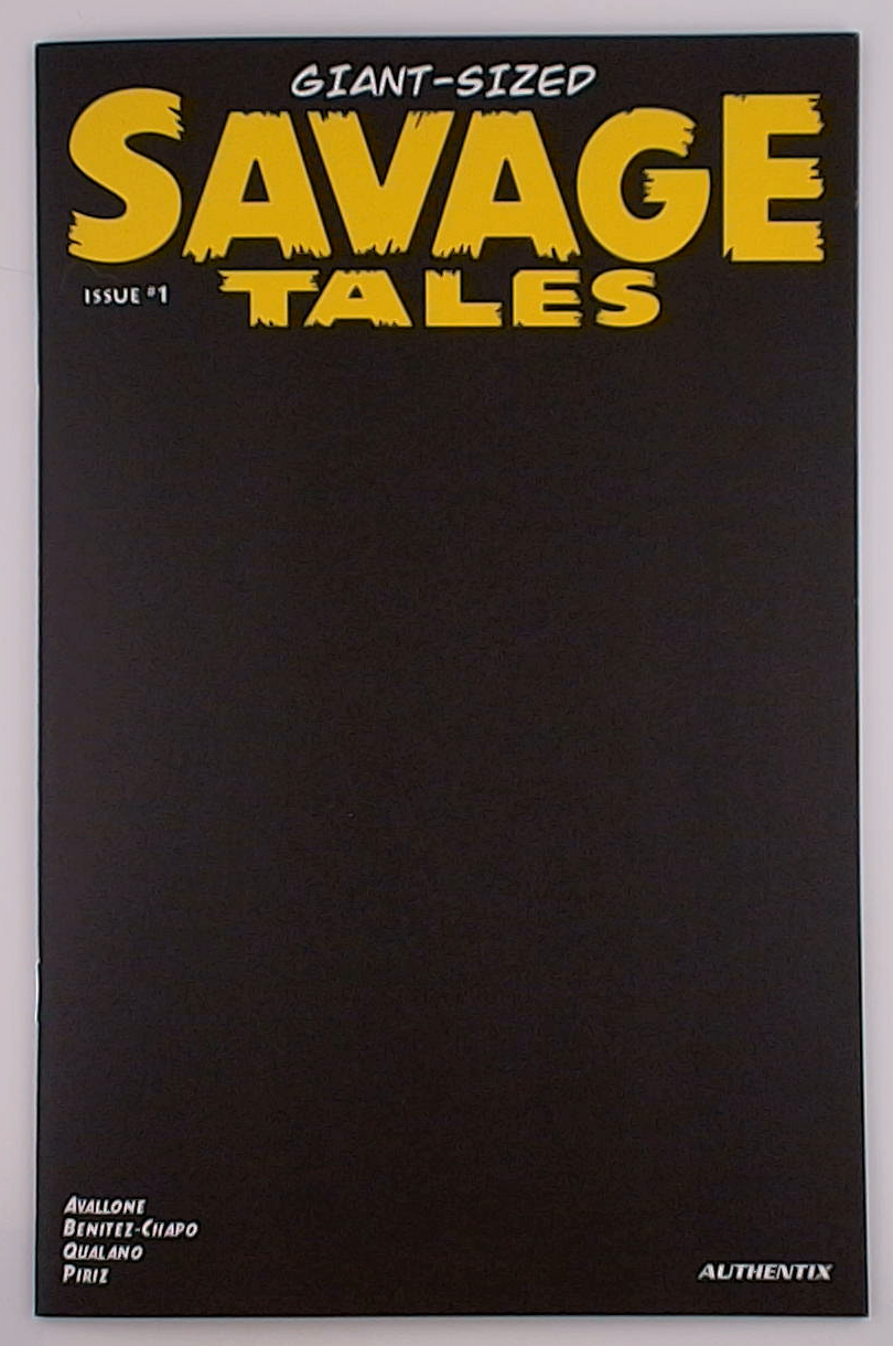 Giant-Sized Savage Tales #1M Black Blank