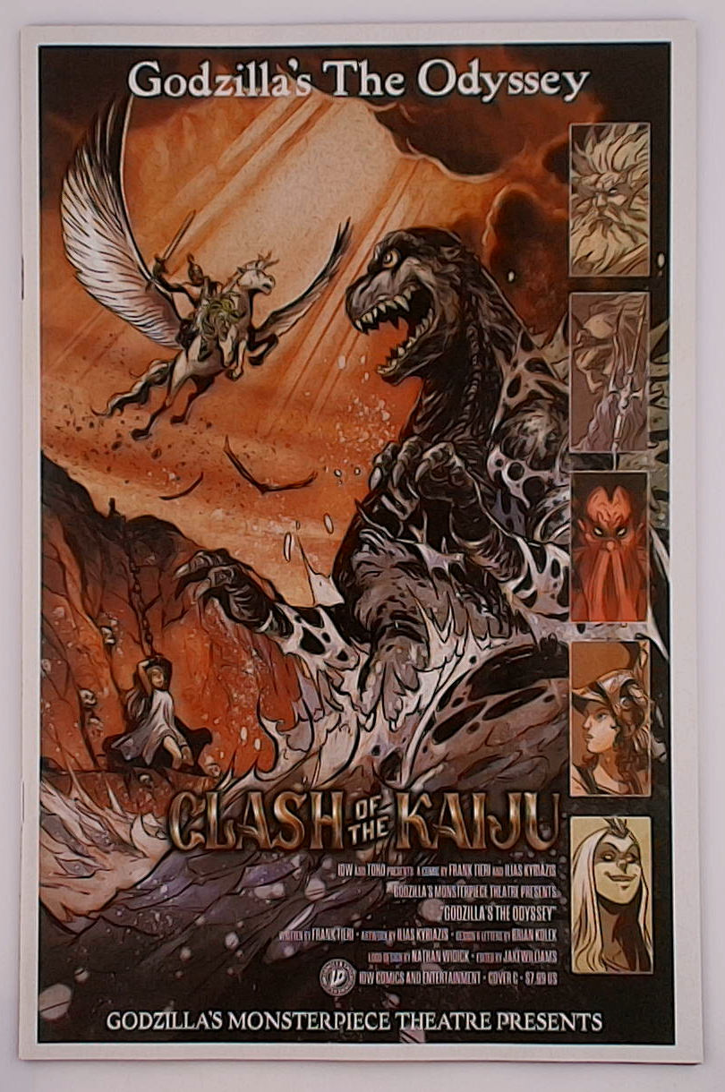 Godzilla’s Monsterpiece Theatre Presents: Godzilla’s the Odyssey #1C Pablo Tunica