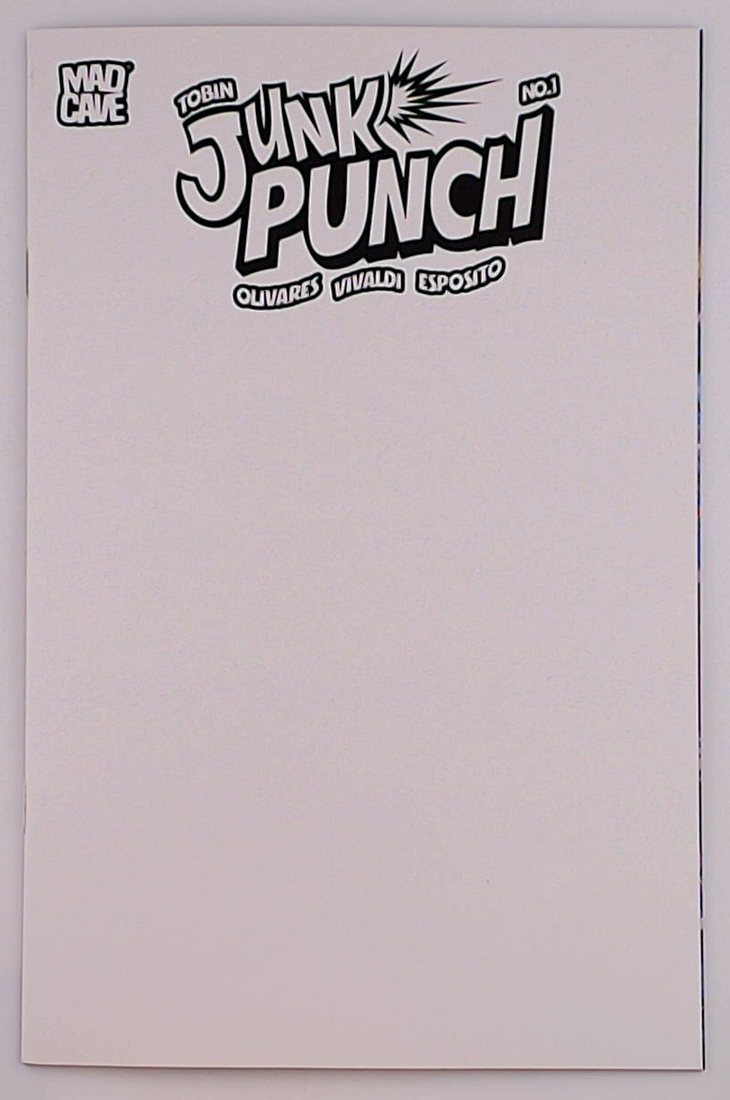 Junk Punch #1D Blank Sketch