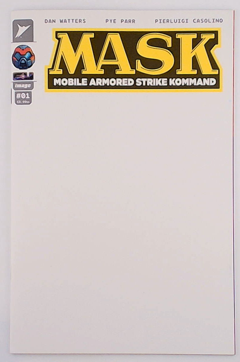 M.A.S.K. #1L Blank Red Helmet