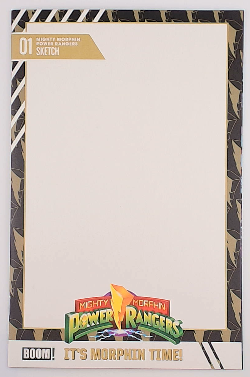 Mighty Morphin Power Rangers v.03 #1D Blank