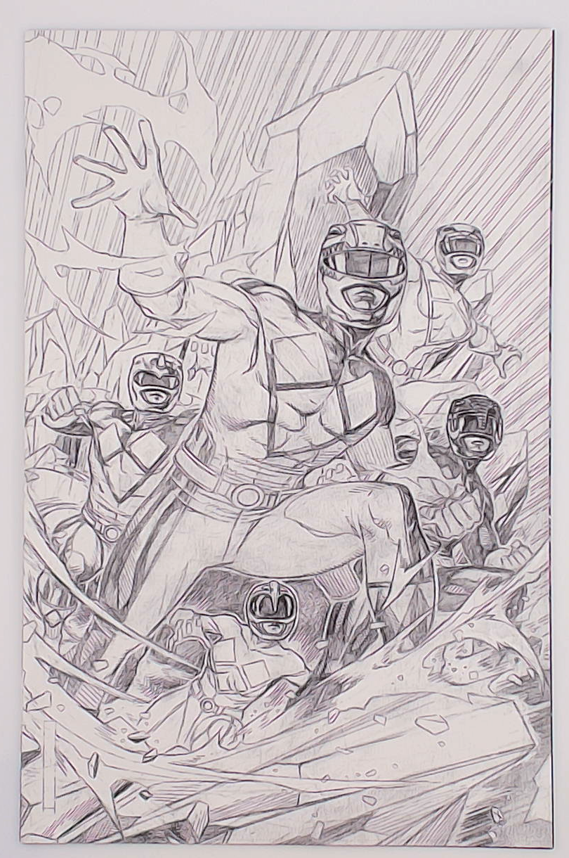 Mighty Morphin Power Rangers v.03 #1M Jim Cheung
