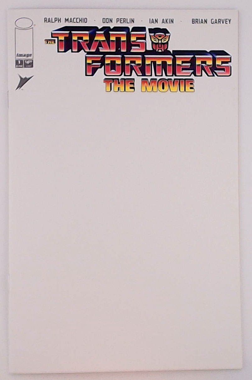 Transformers: The Movie 40th Anniversary Edition #1D Blank