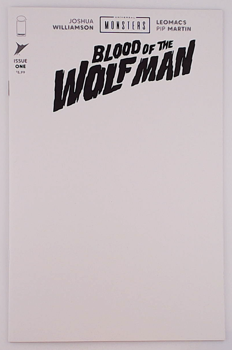 Universal Monsters: Blood of the Wolf Man #1H Blank