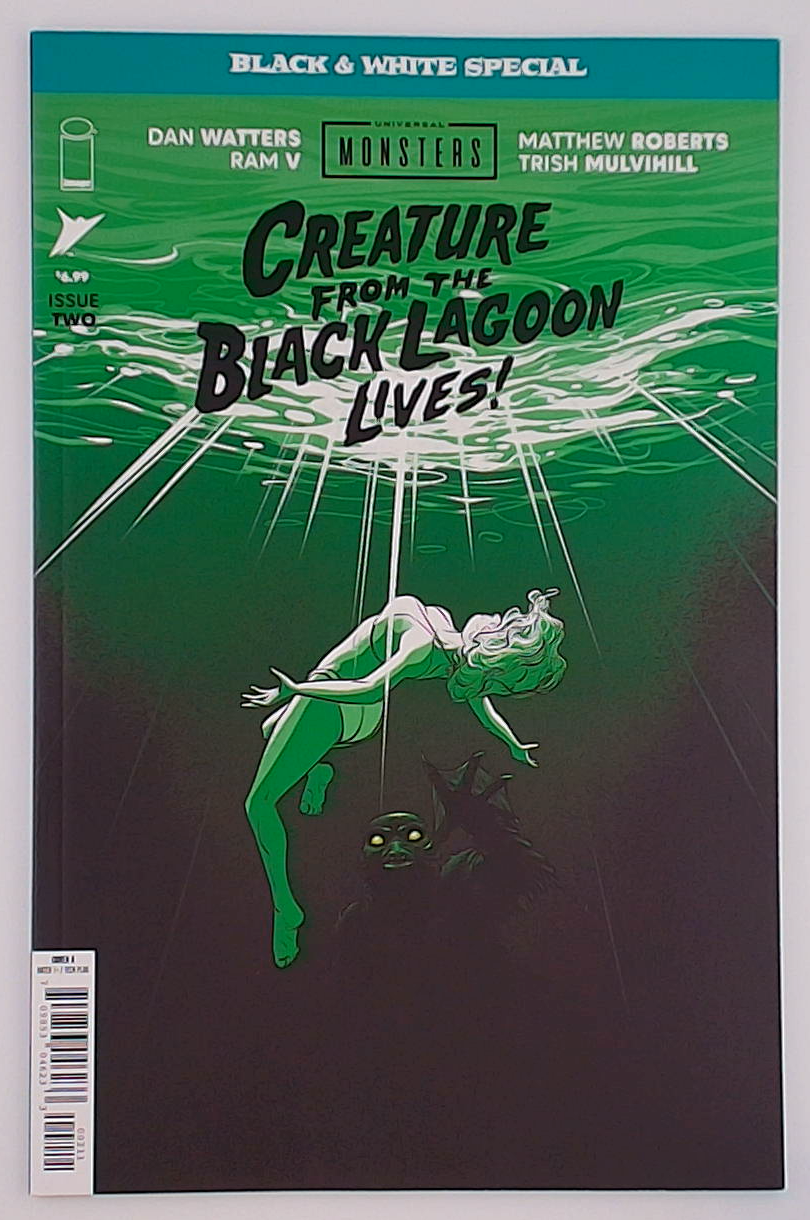 Universal Monsters: Creature from the Black Lagoon Lives! Black & White Special #2A