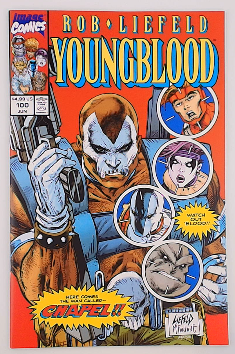 Youngblood v.07 #100G Rob Liefeld & Todd Mcfarlane
