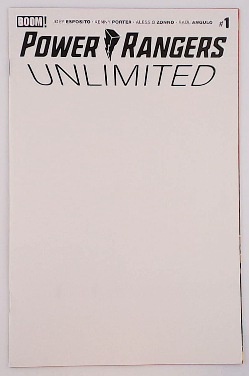 Power Rangers Unlimited #1D Blank