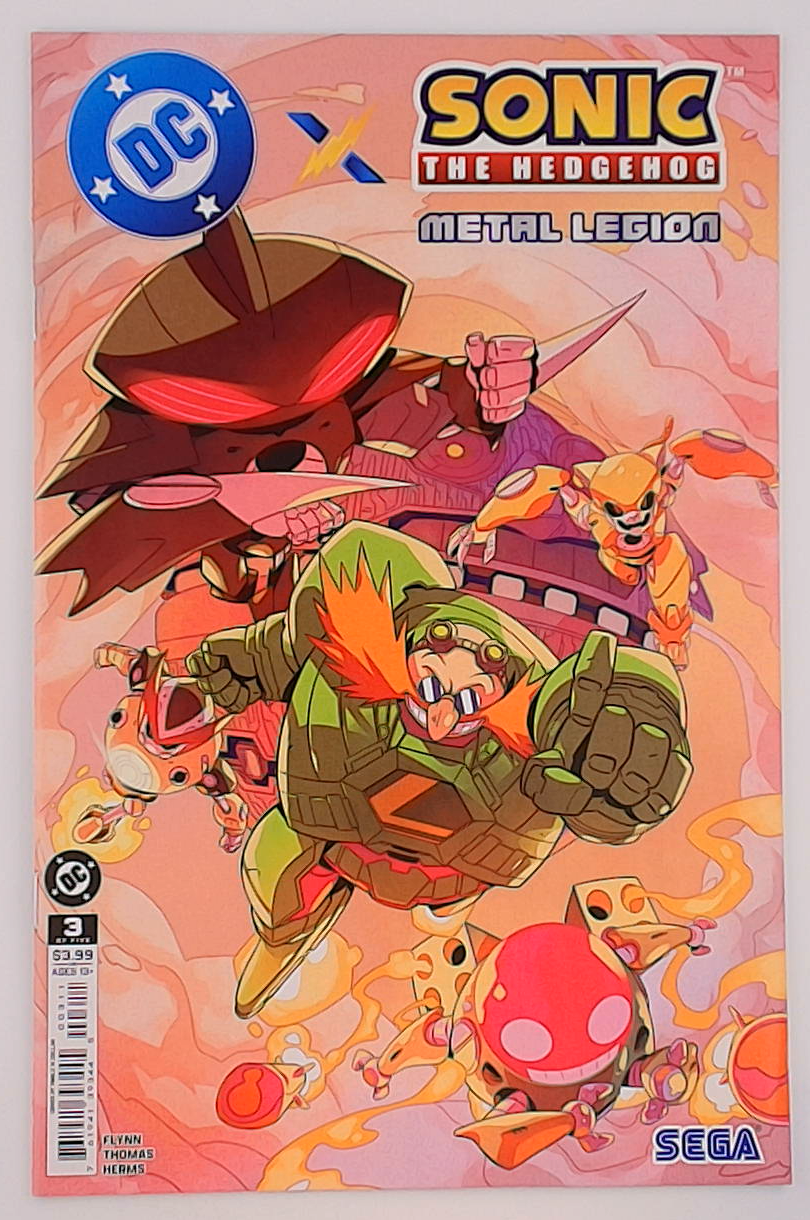 DC x Sonic the Hedgehog: The Metal Legion #3A