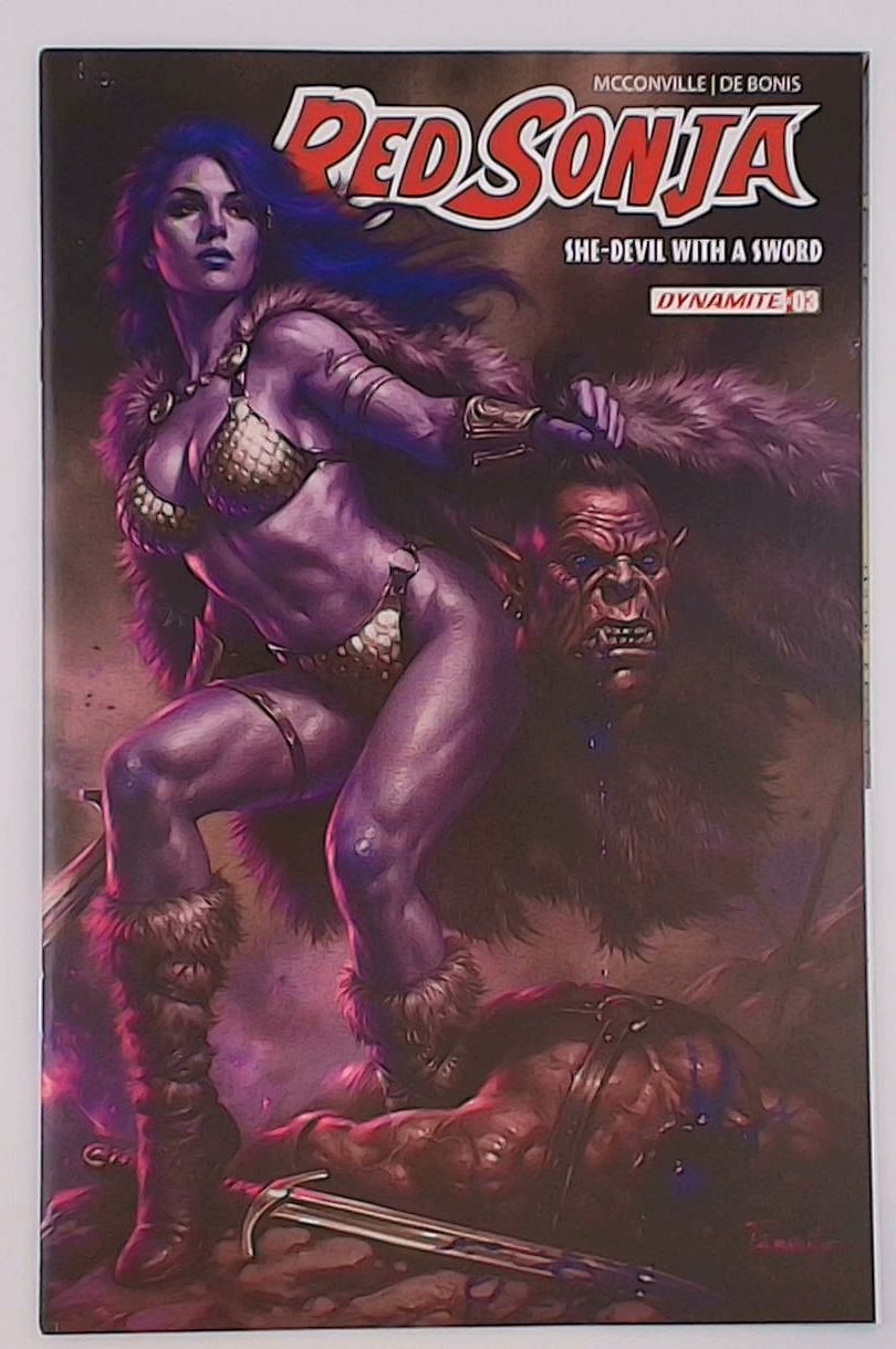 Red Sonja: She-Devil with a Sword #3L Lucio Parrillo Ultraviolet
