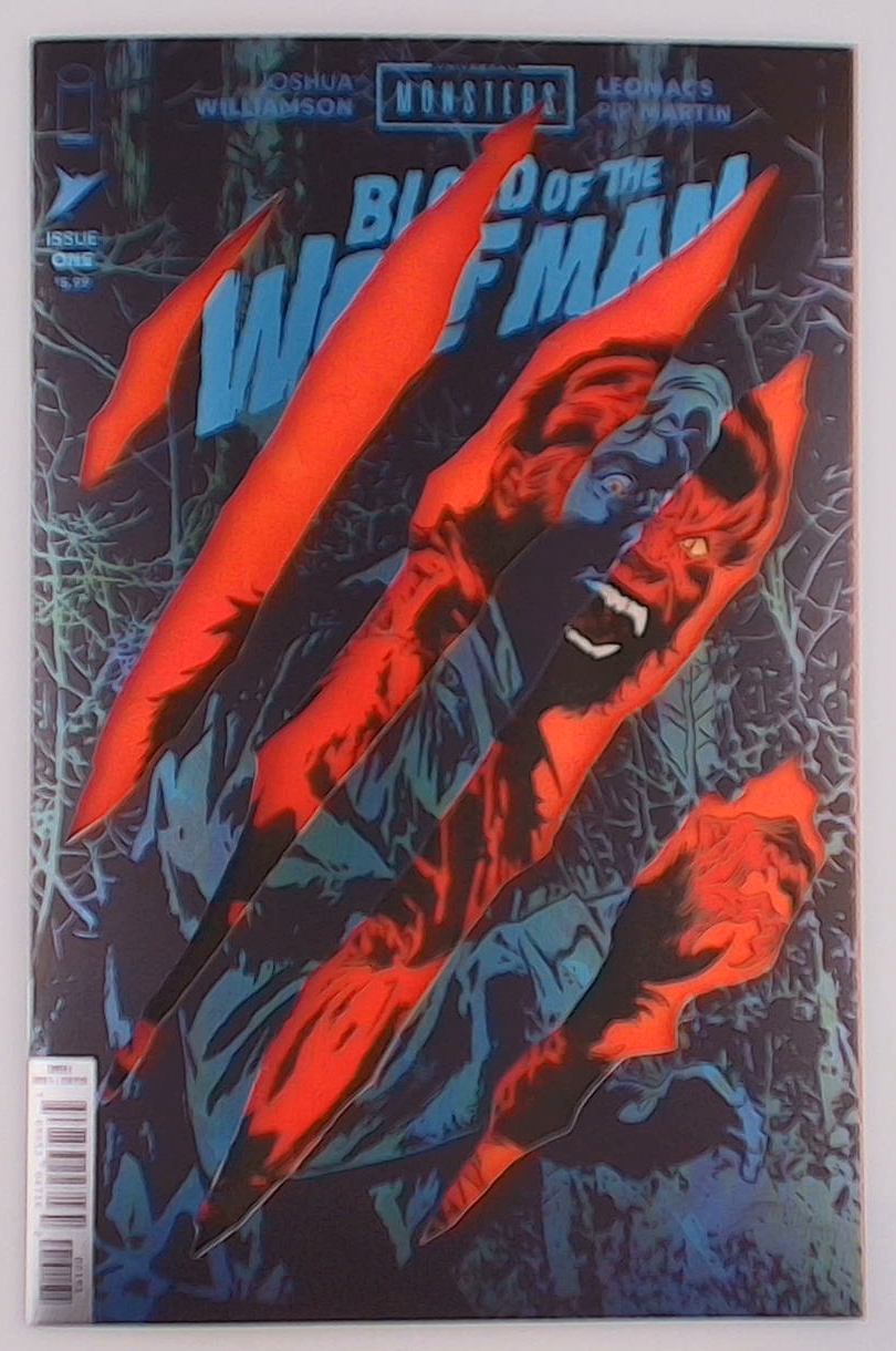 Universal Monsters: Blood of the Wolf Man #1I Michael Walsh Die Cut Foil