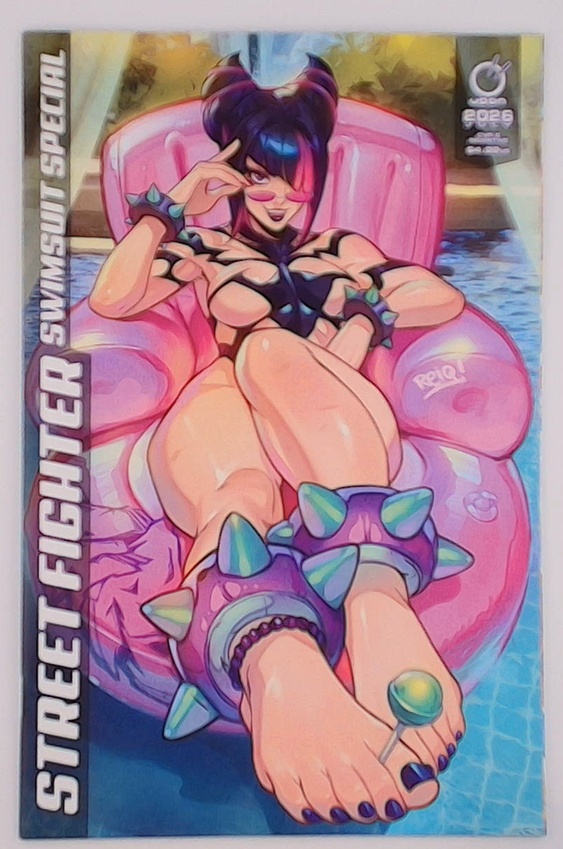 Street Fighter: Swimsuit Special 2026 #1E Reiq Spikes (1:5)