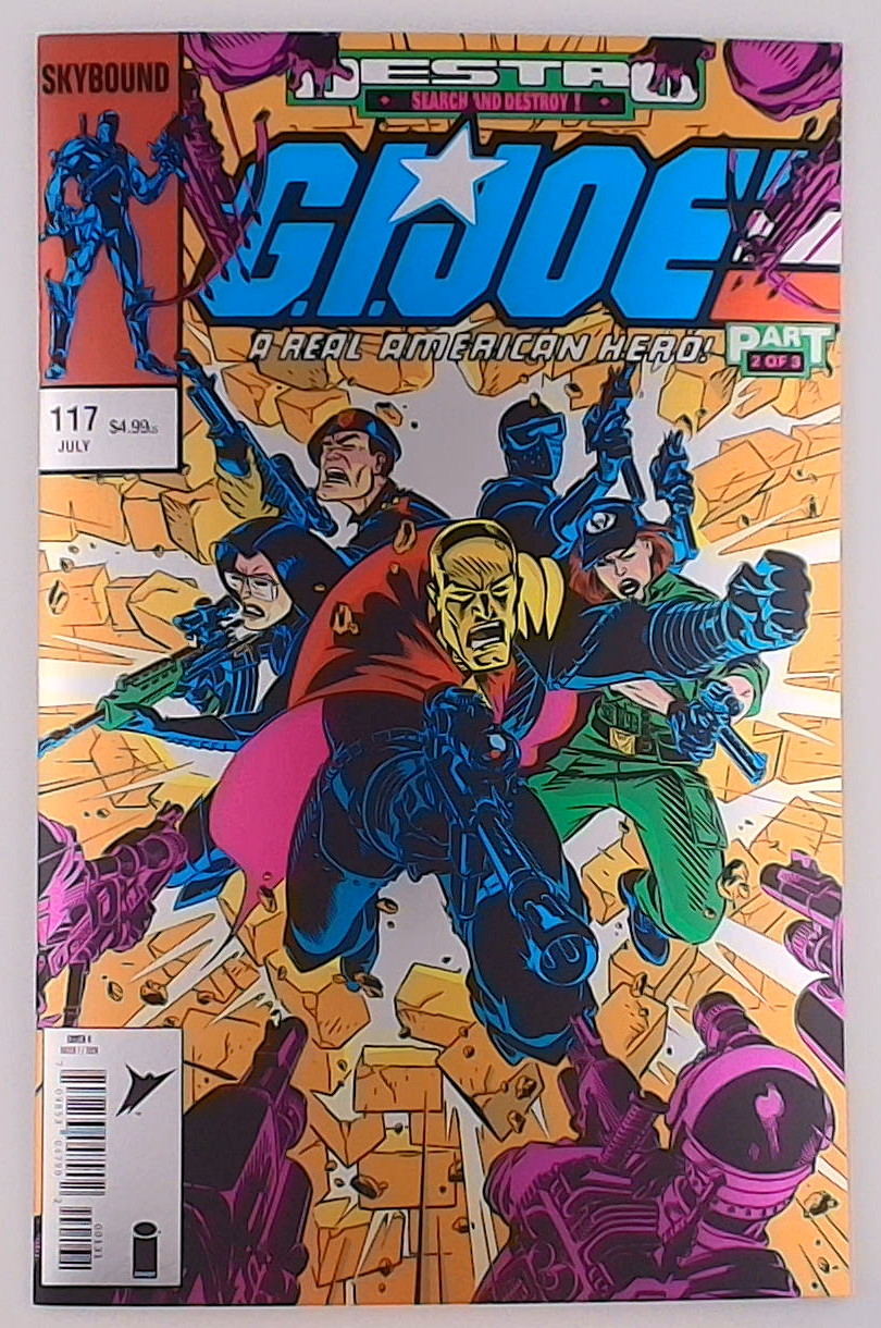 G.I. Joe: A Real American Hero - Hama Files Edition #117C Facsimile Foil
