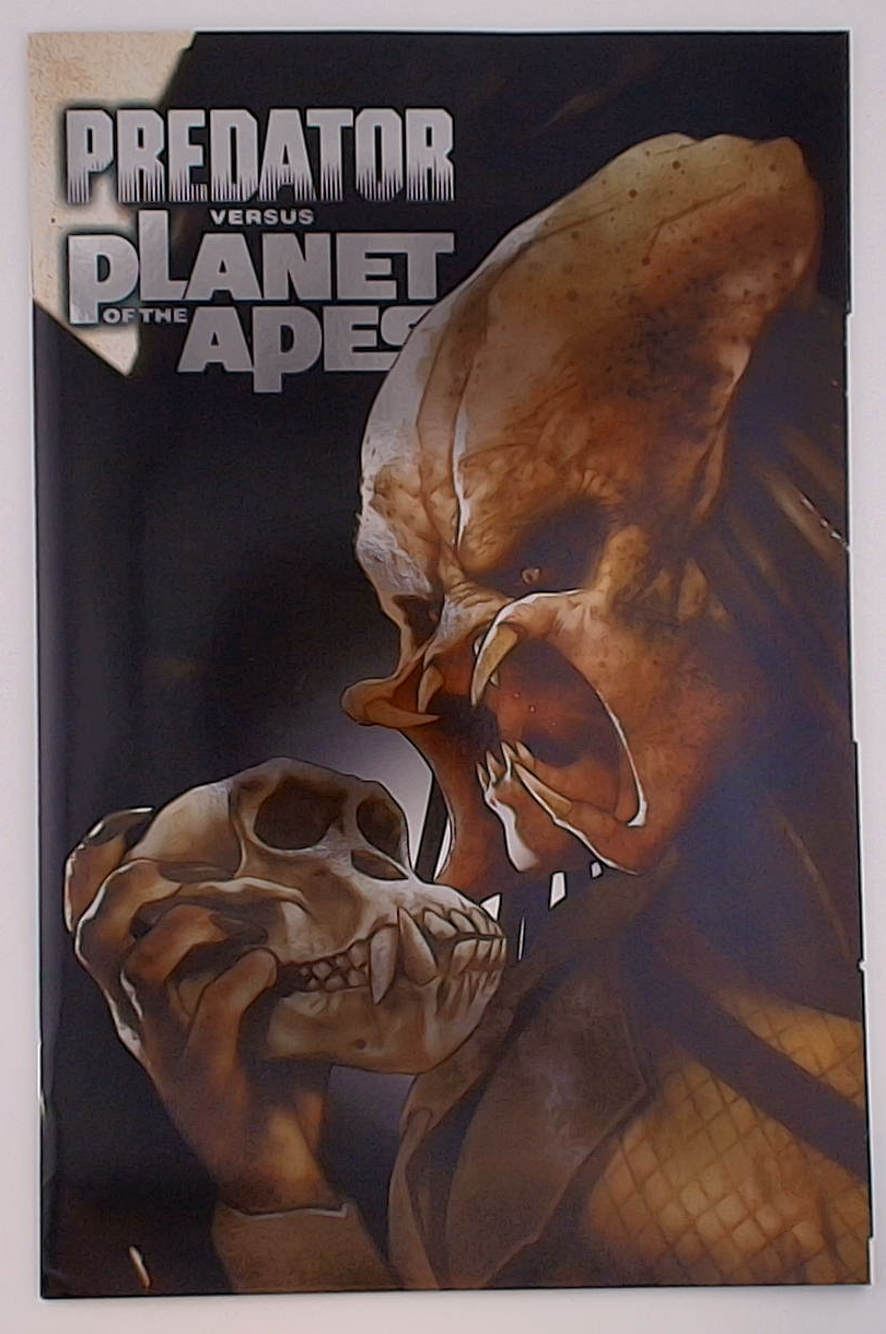 Predator vs. The Planet of the Apes #1B Ben Oliver Foil