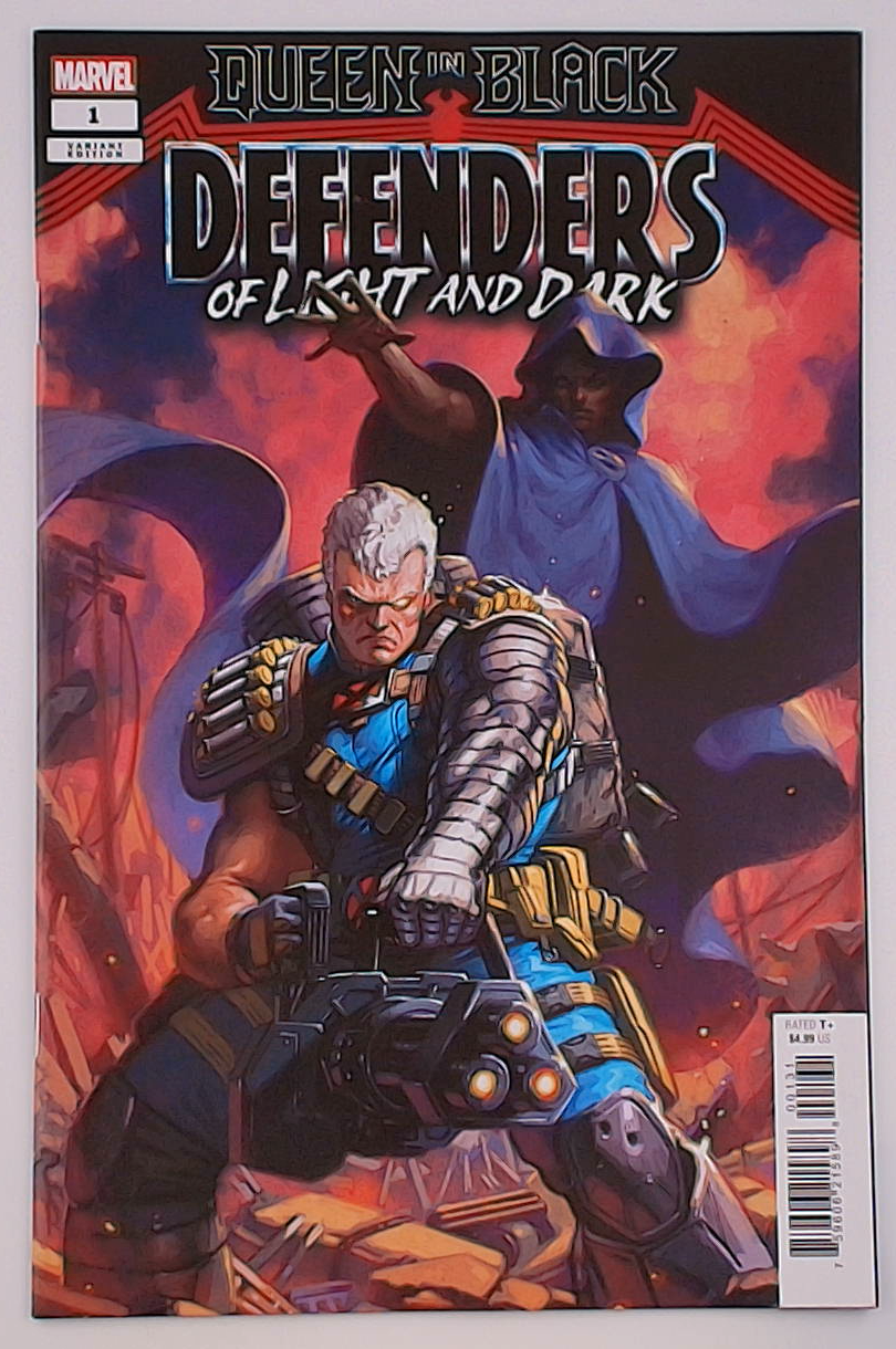 Queen in Black: Defenders of Light and Dark #1C Davide Paratore
