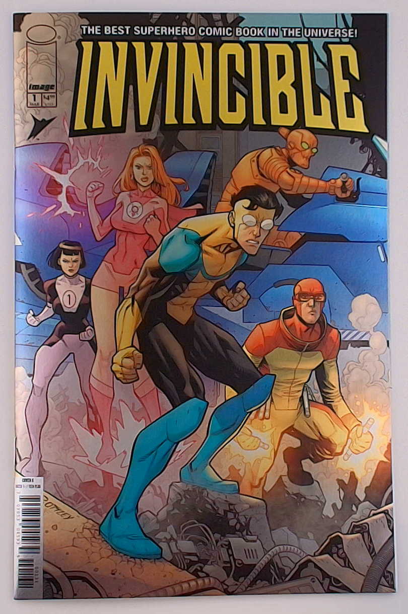 Invincible #1AM Ryan Ottley Facsimile Foil