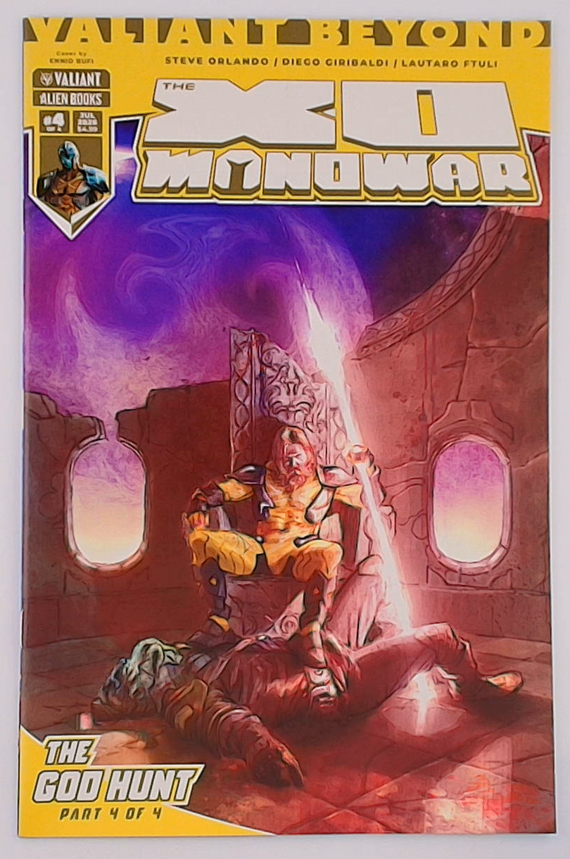 Valiant Beyond: The X-O Manowar - The God Hunt #4A