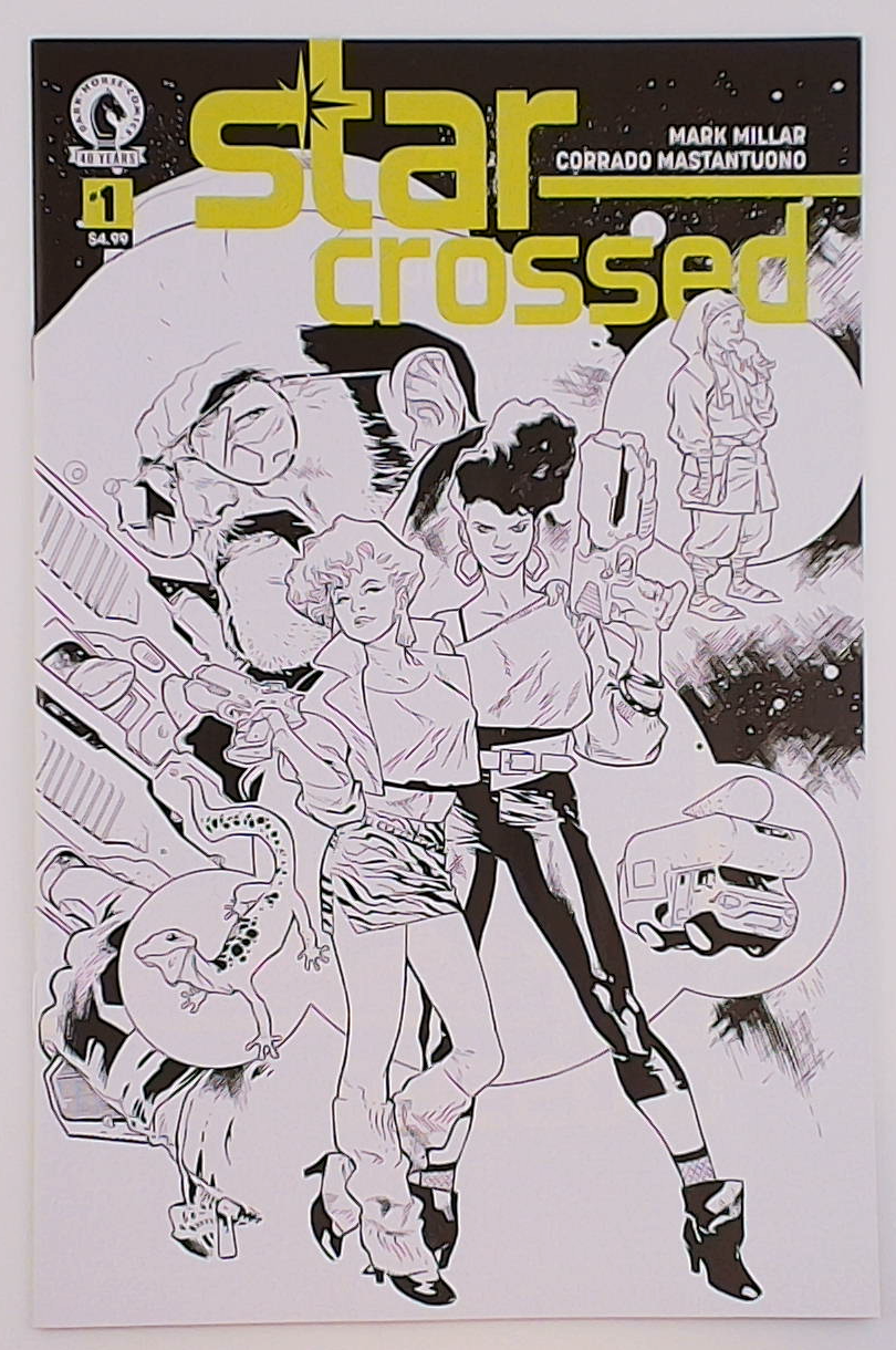 Star-Crossed #1D Stuart Immonen B&W