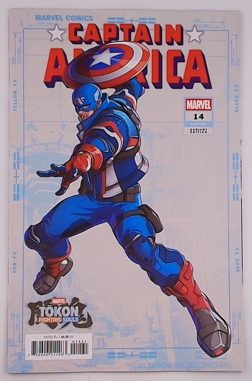 Captain America v.12 #14C Marvel Tokon
