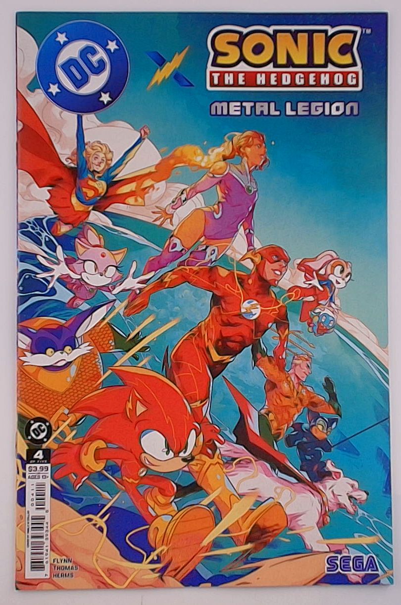 DC x Sonic the Hedgehog: The Metal Legion #4A
