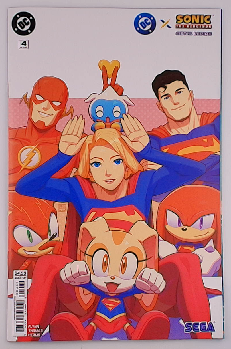 DC x Sonic the Hedgehog: The Metal Legion #4B Min Ho Kim