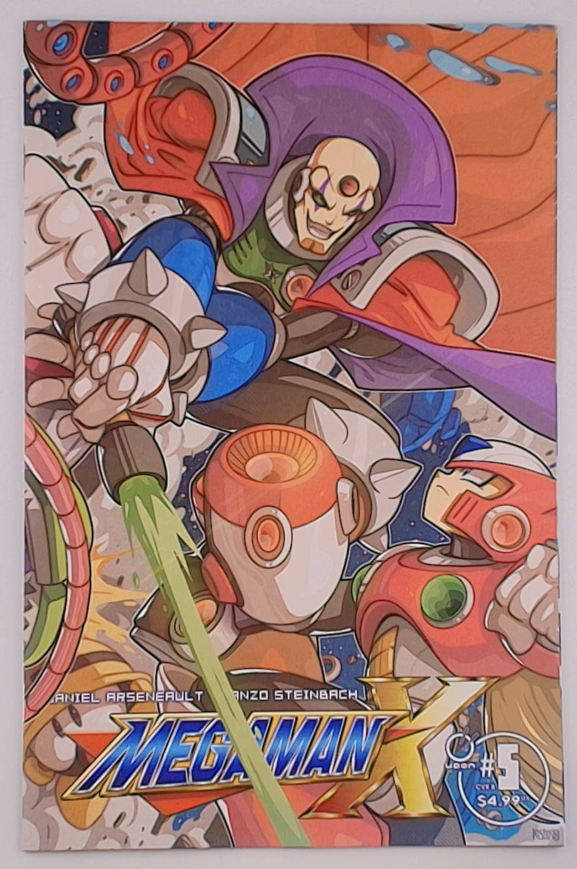 Mega Man X #5B Edwin Huang