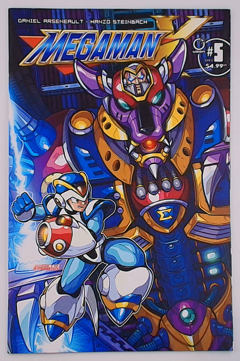 Mega Man X #5C James Raiz
