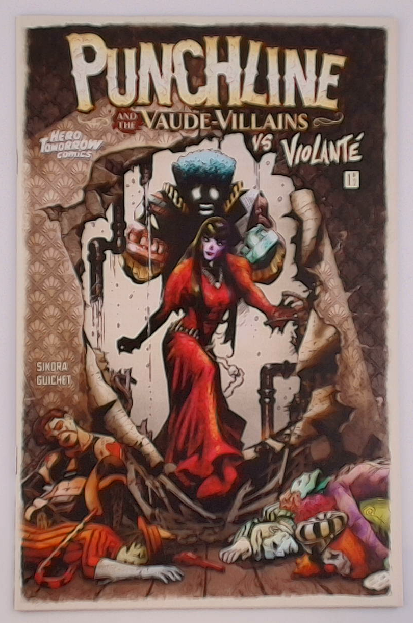 Punchline And The Vaude-Villains Vs. Violante #1A