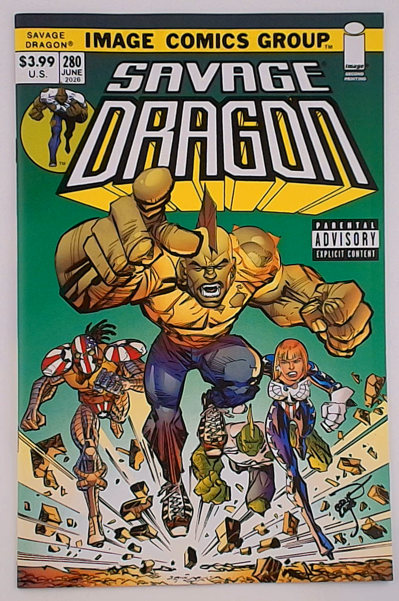 Savage Dragon v.02 #280D 2nd Printing