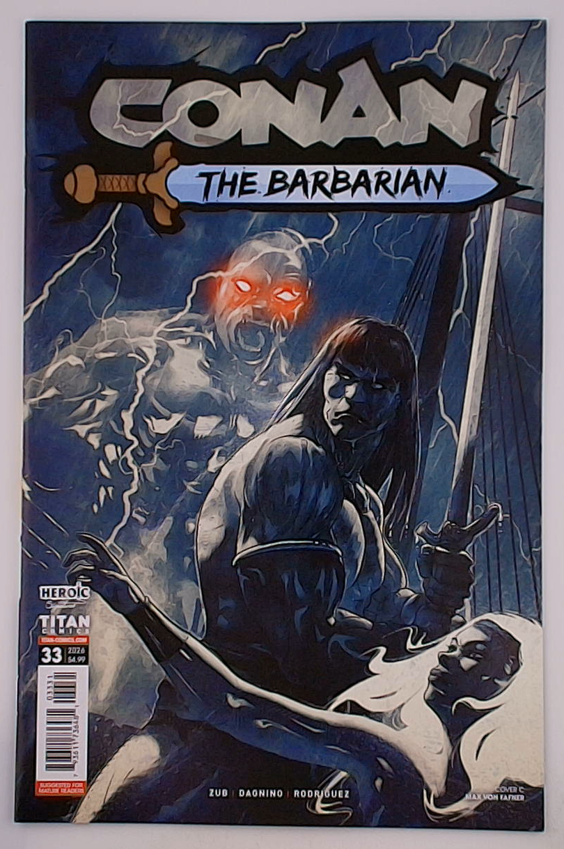 Conan the Barbarian (Titan Comics) #33C Max Von Fafner