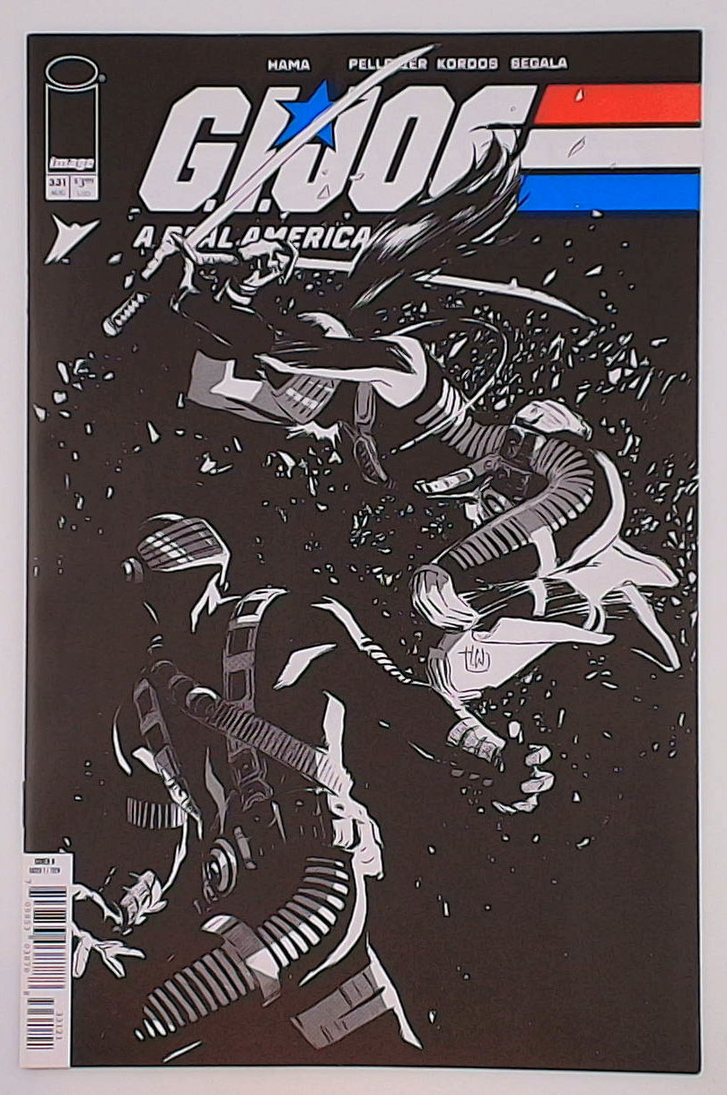 G.I. Joe: A Real American Hero 2023 #331B Lee Weeks B&w