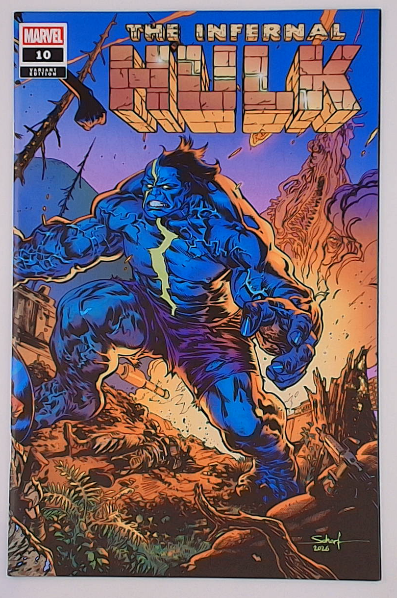 Infernal Hulk #10E Jonas Scharf Wraparound