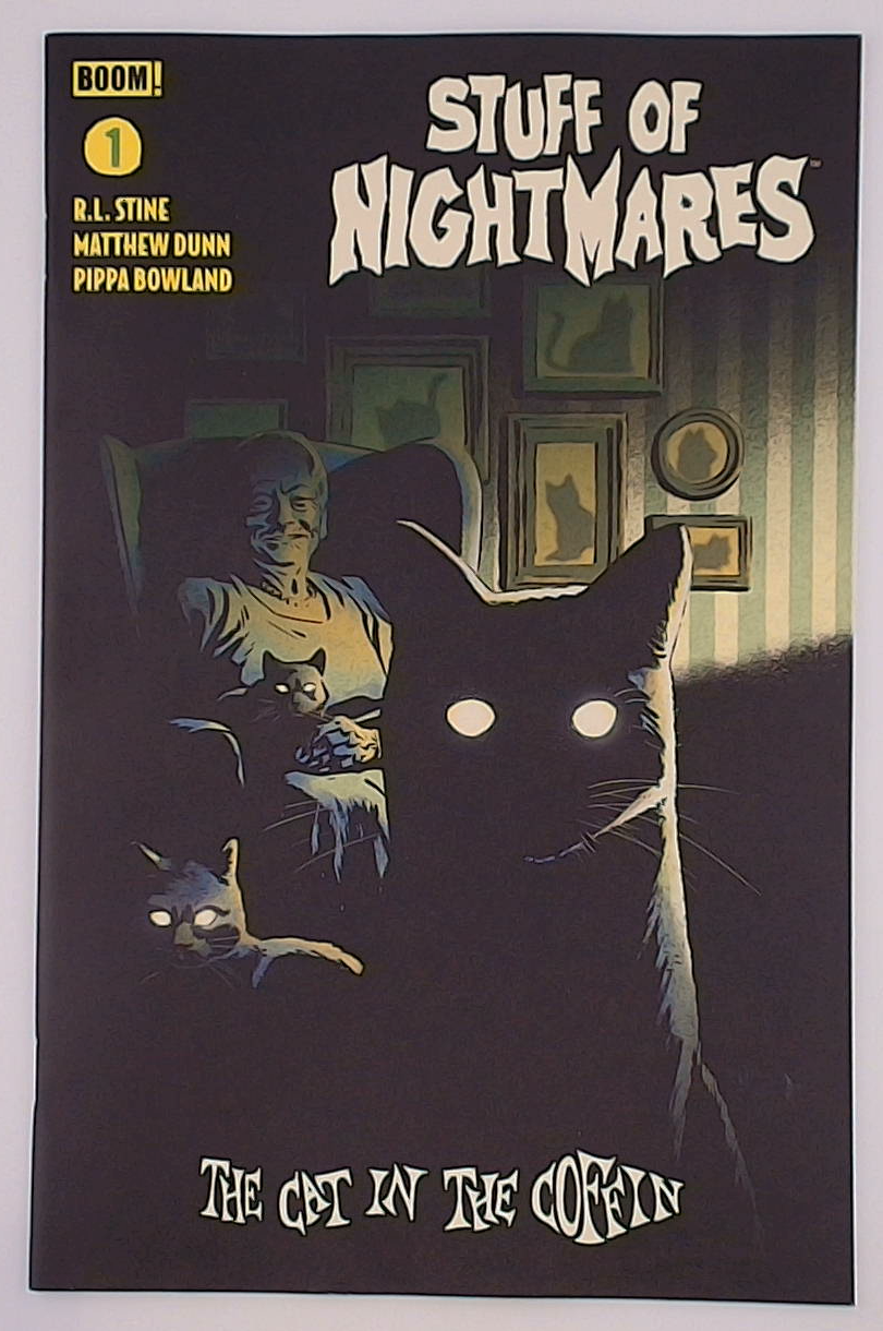 Stuff of Nightmares: The Cat in the Coffin #1C Adam Gorham