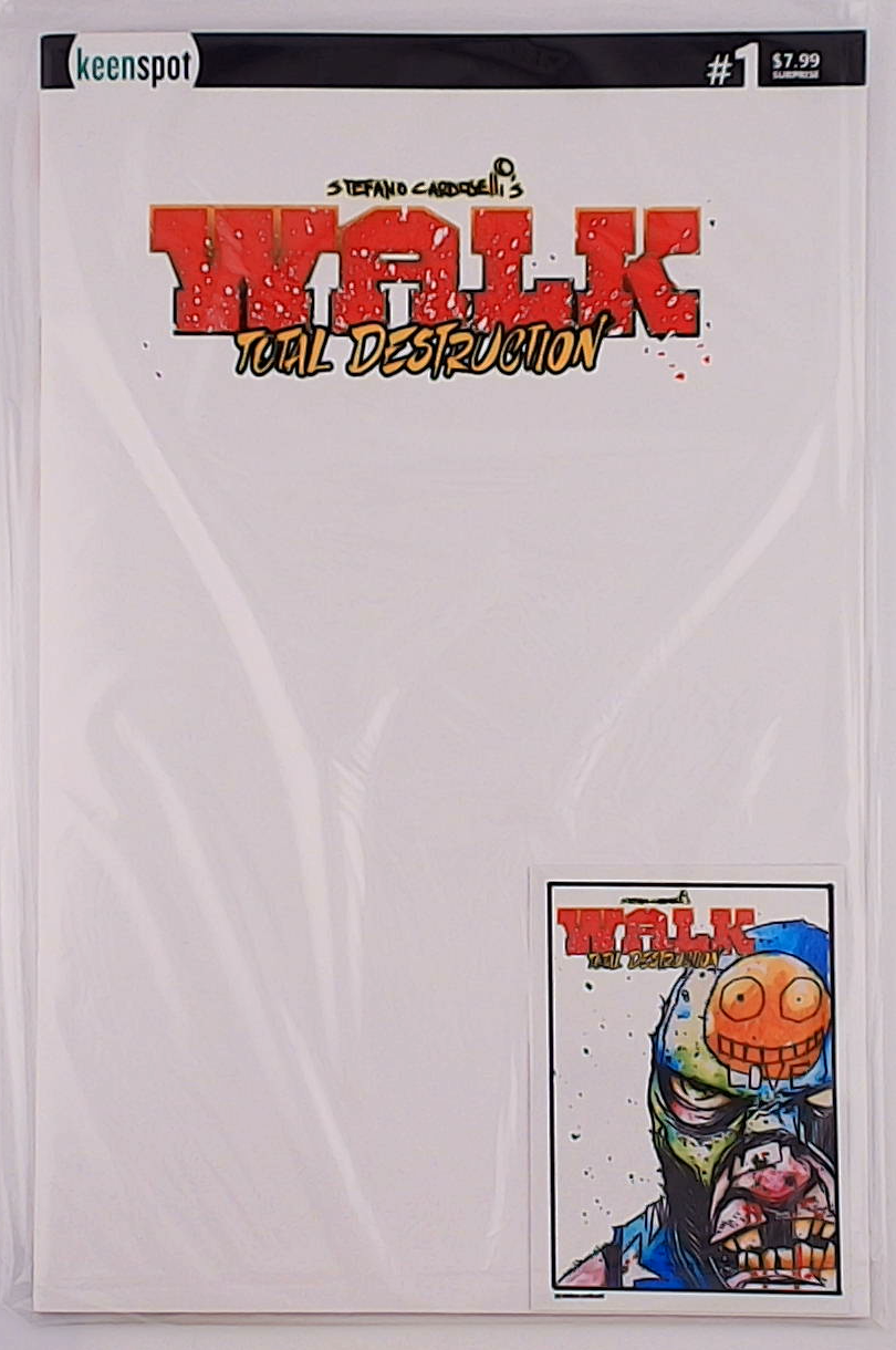 Walk Total Destruction #1B Stefano Cardoselli Polybag