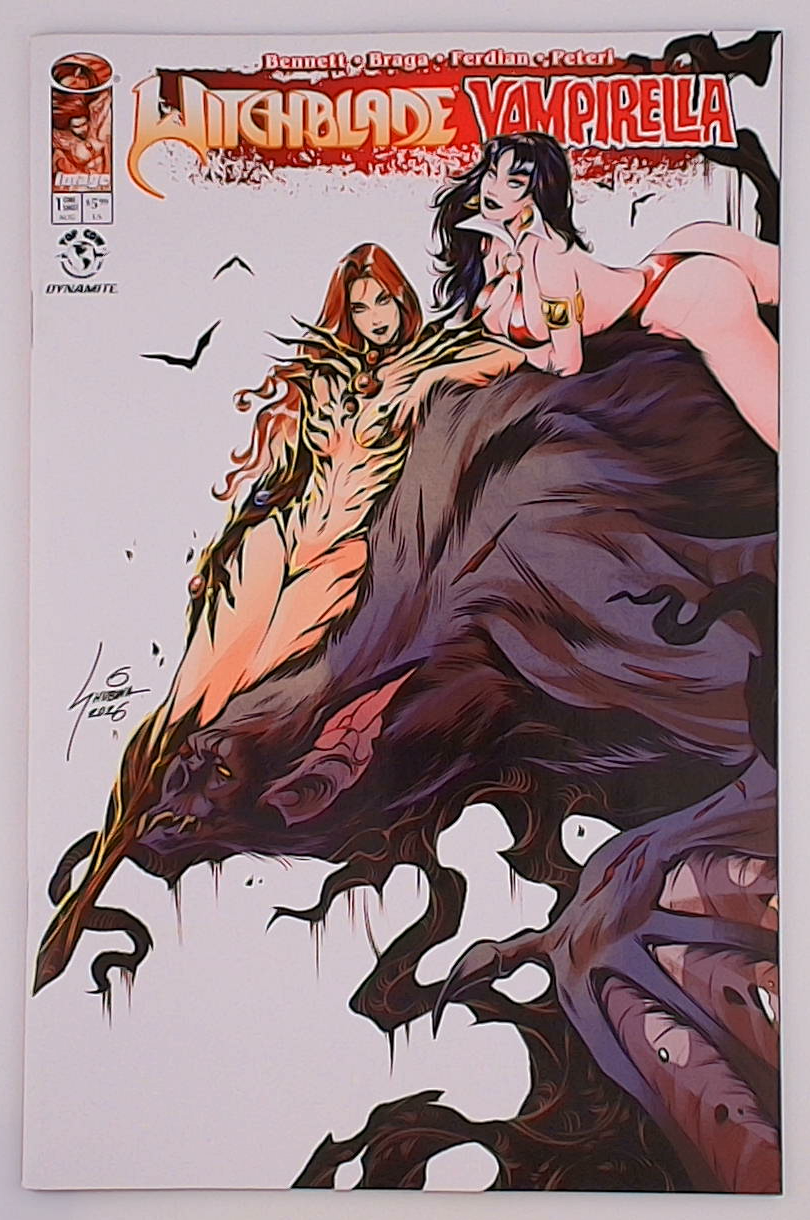 Witchblade / Vampirella #1C Sveta Shubina