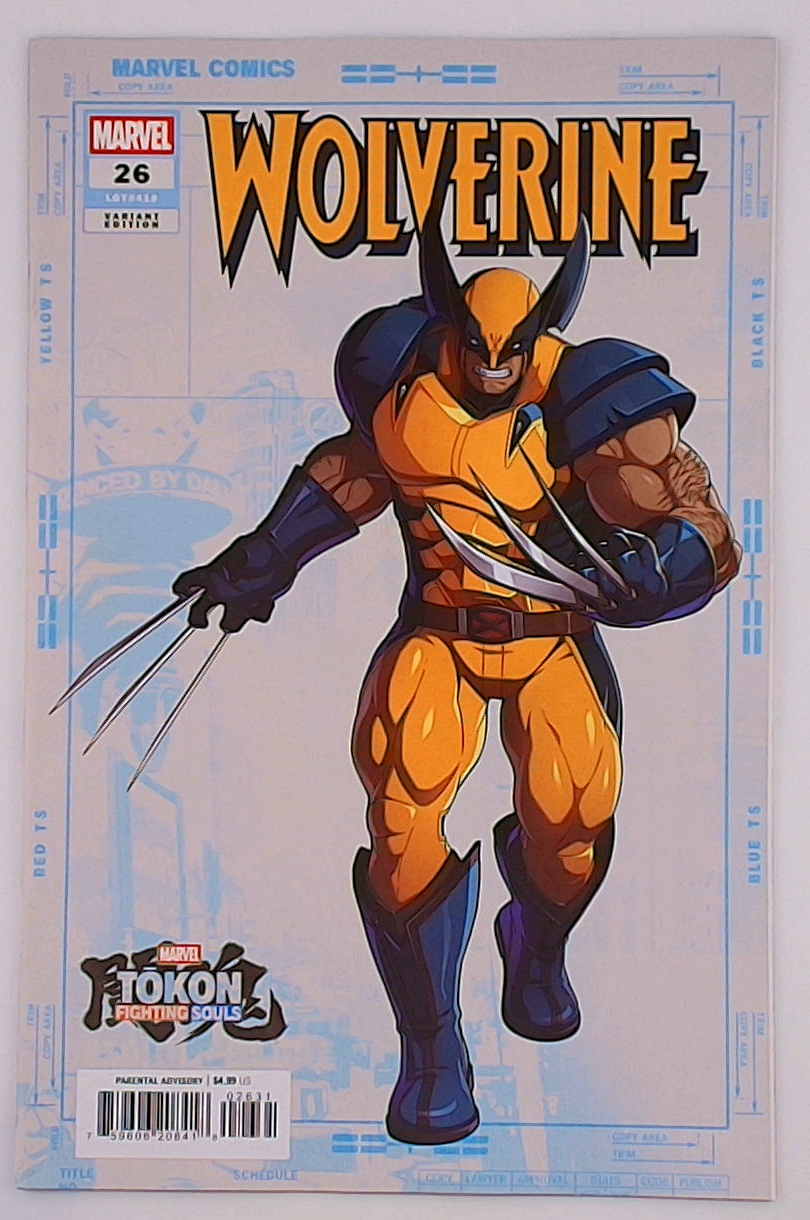 Wolverine v.08 #26C Marvel Tokon